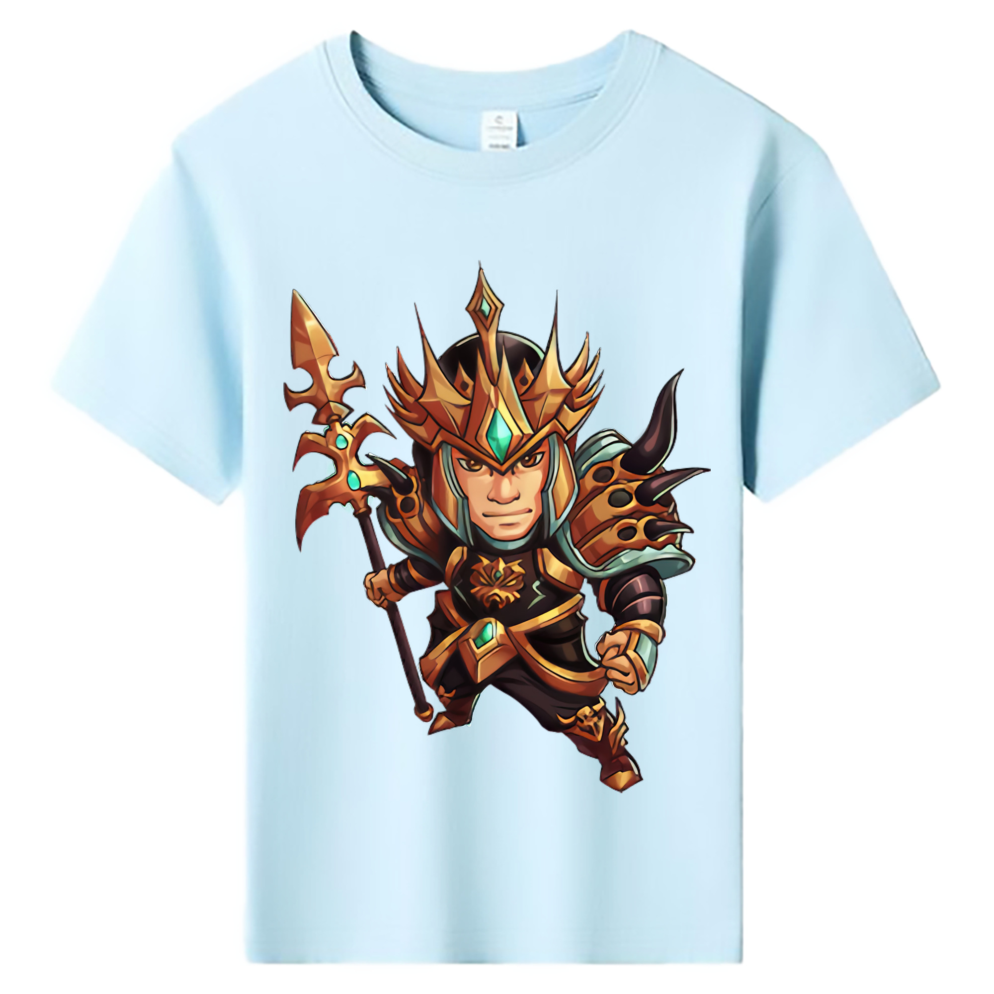 （画像用） リーグ・オブ・レジェンド League of Legends LOL 綿100％キッズTシャツ（フロントプリント）